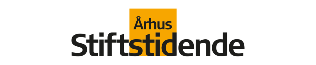 Billedet viser "Århus Stiftstidende"-logo
