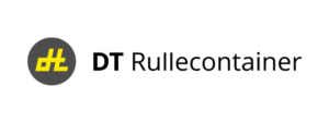 Billedet viser DT Rullecontainers logo